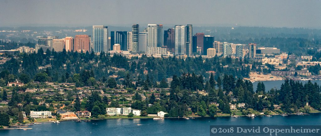 Bellevue Washington Aerial