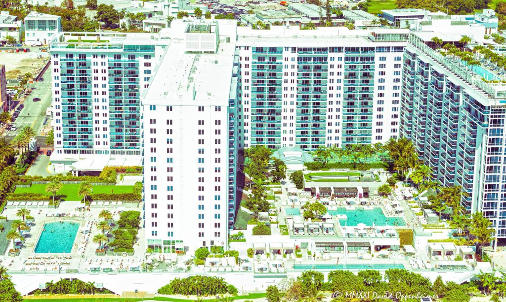 1 Hotel South Beach Aerial View