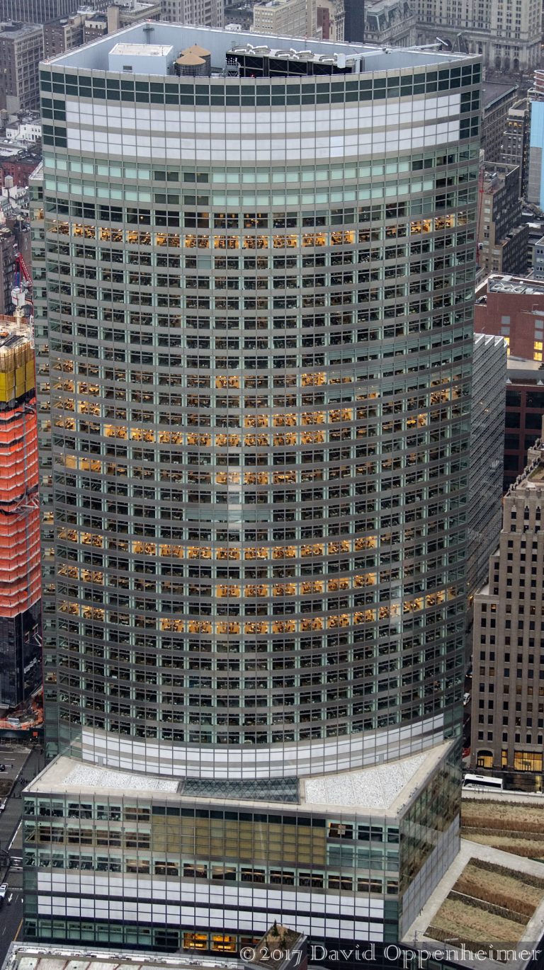 Goldman Sachs Tower - 200 West Street Aerial Photo