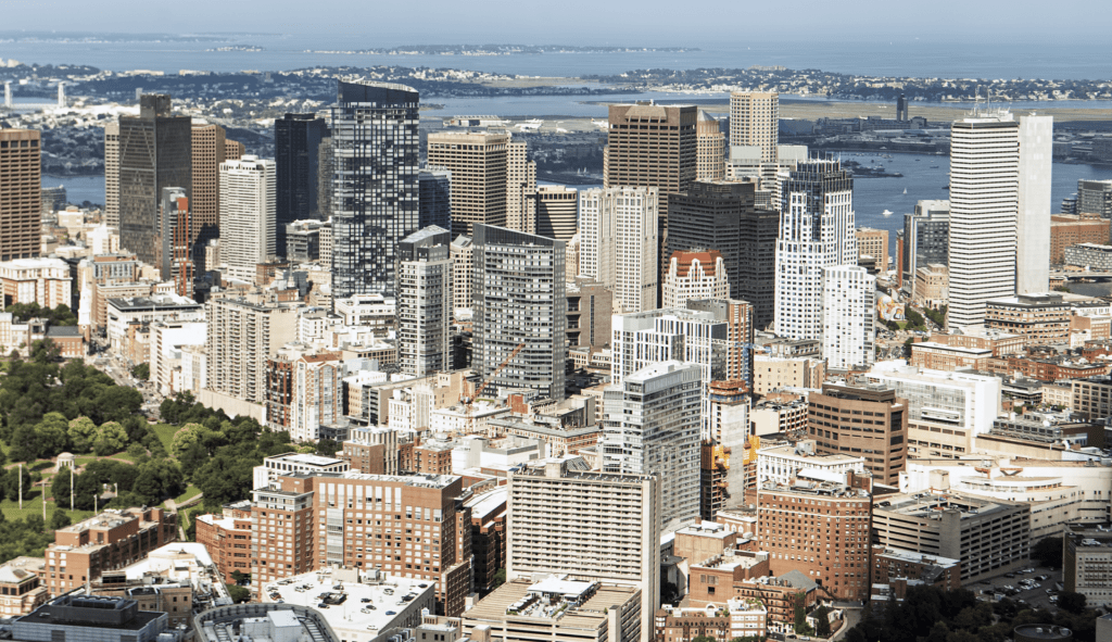 aerial photography of metropolitan city