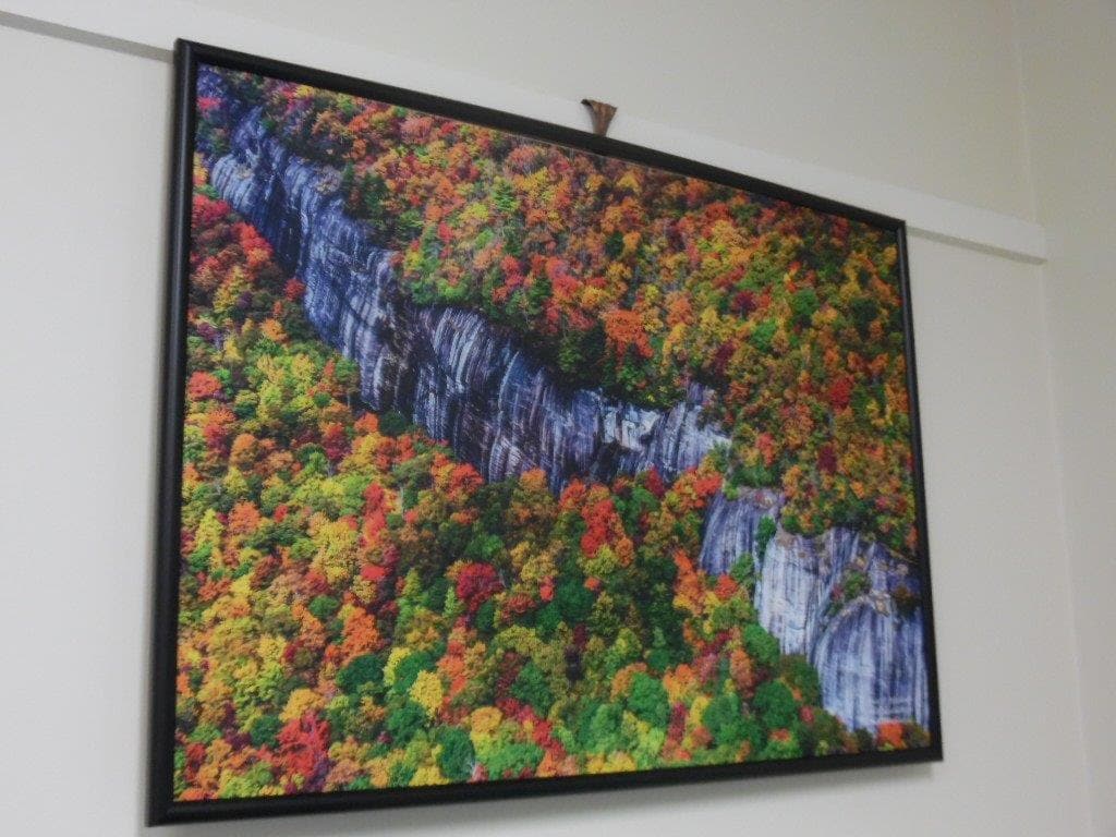 aerial photo print