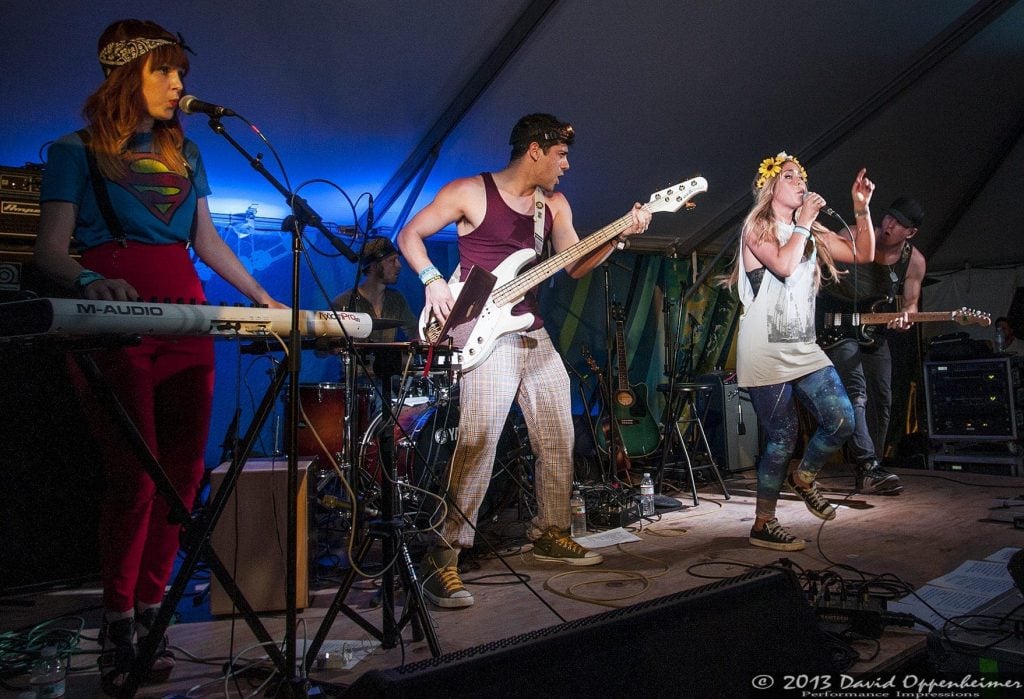 concert photo of Noelle Bean at Bonnaroo