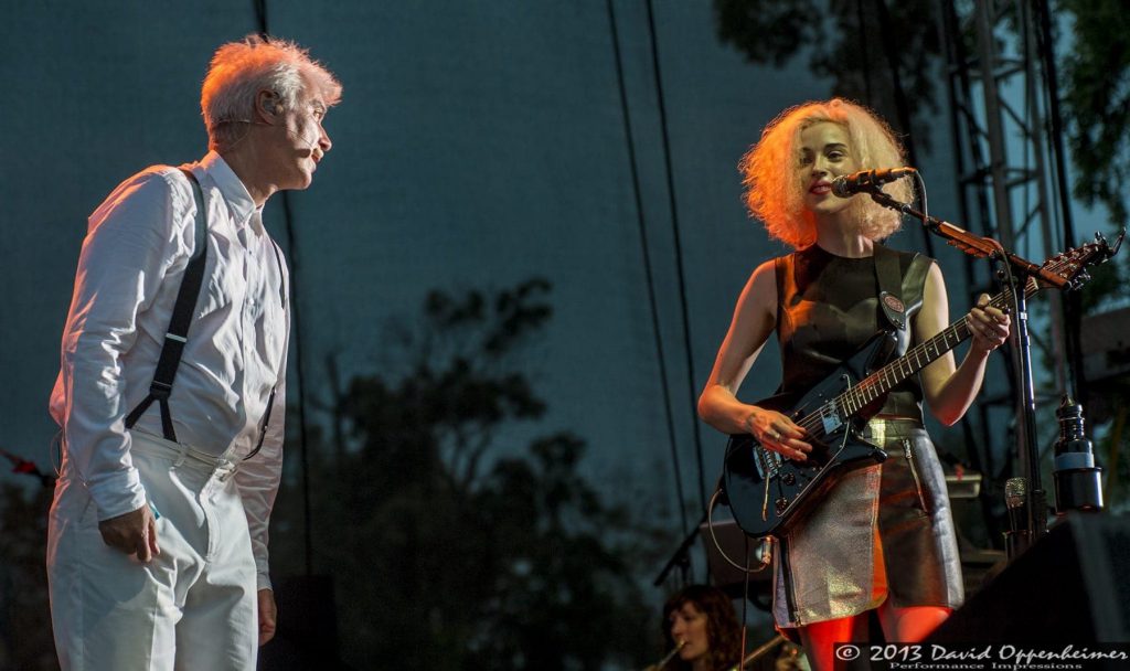 david byrne and st vincent live show