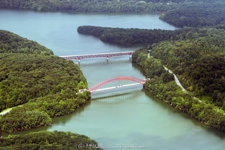 AMVETS Memorial Bridge, AMVETS Memorial Bridge aerial, Taconic, Taconic State Parkway, New Croton Reservoir, reservoir, truss, arch truss bridge, arched truss bridge, historic, landmark, design, engineering, architecture, Steinman Dremstad & Kelly, Croton Reservoir Bridge, Howard C. Baird, 10598, Yorktown Heights, Mount Vernon Bridge Company, steel, steel bridge, bridge, Turkey Mt Park, transportation, travel, NY, Westchester, Westchester County, New York, aerial, aerial view, aerial photography, aerial photographer, United States, horizontal, color, 1-13439195601,