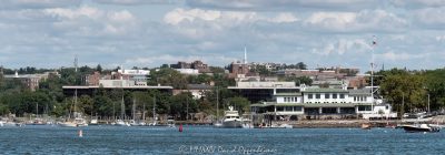 Greenwich Harbor, Greenwich, Greenwich CT, Greenwich Connecticut, Greenwich skyline, skyline, landscape, panorama, view, city, town, harbor, port, boating, yachting, summer, shore, waterfront, Greenwich waterfront, Long Island Sound, Connecticut, clouds, sunny, marina, Indian Harbor Yacht Club, Indian Harbor, Fairfield County, real estate, town, village, Greenwich Boat & Yacht Club, 06830, Grass Island, Greenwich Plaza, Two Greenwich Plaza, One Greenwich Plaza, Roger Sherman Baldwin Park, Belle Haven, United States, horizontal, color, 1-13439195601,