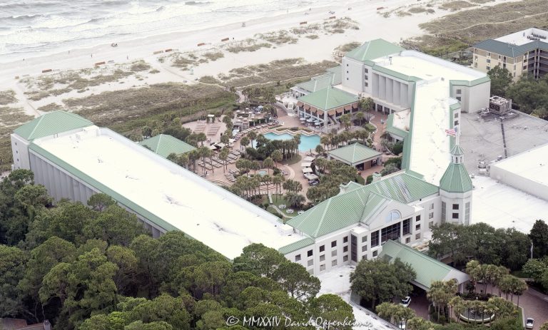 The Westin Hilton Head Island Resort & Spa at Two Grasslawn Ave on Hilton Head Island, South Carolina aerial view - © 2024 David Oppenheimer - Performance Impressions aerial photography archives - https://performanceimpressions.com The Westin Hilton Head Island Resort & Spa, The Westin Hilton Head, Westin, 2 Grasslawn Ave, Two Grasslawn Ave, Marriott, hotel, Marriott International, MAR stock, MAR, villas, pool, building, architecture, villas, condos, apartments, furnished, beach, beach access, coast, South Carolina coast, coastal, shoreline, shore, shoreline aerial, waterfront, dunes, sand, beachfront, sand dunes, resort, vacation, vacation homes, beach houses, houses, beach homes, summer, summer homes, residences, properties, Atlantic Ocean, Hilton Head, Hilton Head Island, Town of Hilton Head, South Carolina, coastline, luxury, Lowcountry, Hilton head island real estate, Hilton Head real estate, real estate, Hilton Head aerial, aerial photographer, aerial photography, photography, aerial view, aerial, 29928, David Oppenheimer, David Gordon Oppenheimer, United States, color, horizontal, 1-13726821381,