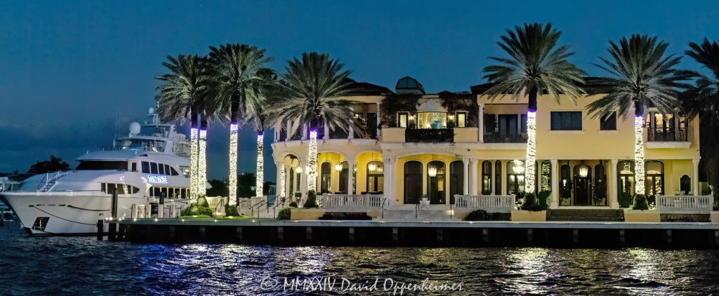 Andrew Heller and Tanya Heller’s luxury waterfront estate and Tanzanite yacht at 1 Isla Bahia Drive in Harbor Beach neighborhood in Fort Lauderdale, Florida - © 2024 David Oppenheimer - Performance Impressions photography archives - https://performanceimpressions.com 1 Isla Bahia Drive, Heller Capital Corp, Heller Capital, Tanzanite Yacht, Tanzanite, yacht, superyacht, boating, boat, megayacht, Andrew M. Heller, party boat, Tanya Heller, Andrew Heller, Fort Lauderdale, Florida, estate, facade, waterfront, mansion, luxury real estate, real estate, Harbor Beach, Fort Lauderdale real estate, dock, dockage, home, house, stunning, Intracoastal, Intracoastal Waterway, gated community, community, private community, waterfront estate, private, prestigious, bespoke, balcony, balconies, windows, luxury rental, rental, 33306, 33316, Fort Lauderdale Sandbar, South Florida, Broward County, neighborhood, security, contemporary, modern, exclusive, property, peninsula, luxury estate, smart home, resort-style, outdoor living, Stranahan River, New River, East Fort Lauderdale, architecture, sunset, palm trees, seawall, tropical, grounds, yard, David Oppenheimer, color, horizontal, United States, VAu 1-530-124, 1-13553735171,