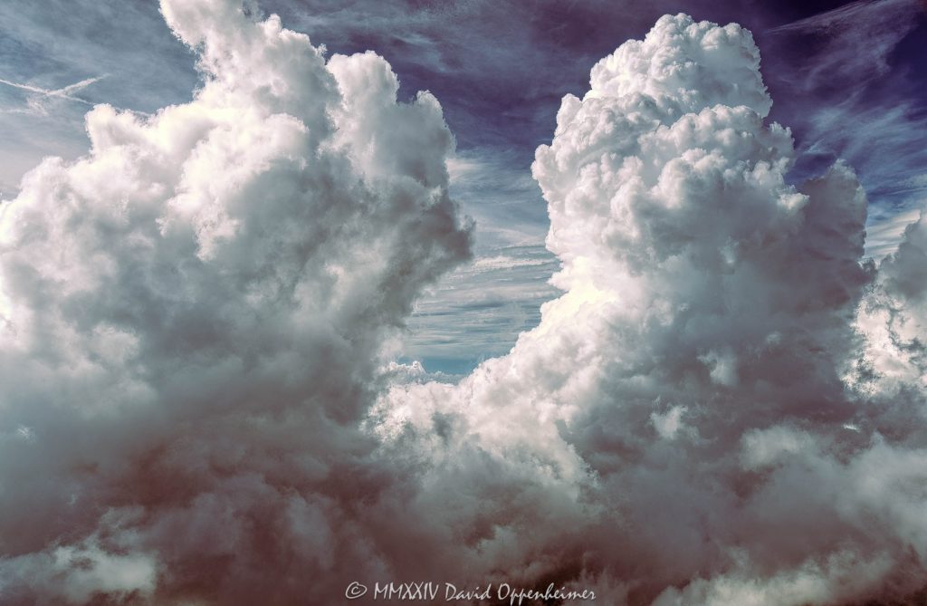 Cumulonimbus thunderclouds close-up over Charleston, South Carolina aerial view - © 2024 David Oppenheimer - Performance Impressions aerial photography archives - https://performanceimpressions.com Cumulonimbus, thunderclouds, close-up, clouds, weather, storm clouds, thunderstorm clouds, meteorology, storm chaser, summer, summer storm, tropical, atmosphere, towering, rain clouds, peaks, altitude, Charleston, South Carolina, cloudscape, sky, Lowcountry, aerial photographer, aerial photography, aerial view, aerial, David Oppenheimer, David Gordon Oppenheimer, United States, color, horizontal, landscape, 1-13726821381