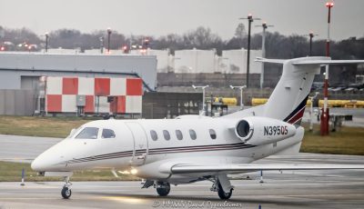 Embraer Phenom 300 jet aircraft N395QS at LaGuardia Airport in New York City - © 2024 David Oppenheimer - Performance Impressions aviation photography archives - https://performanceimpressions.com Embraer Phenom 300, Phenom 300, 300E, Embraer, jet, N395QS, airplane, aircraft, private jet, aviation, airplane, NetJets Aviation, NetJets, NetJets Sales, 1I395, 50500365, LGA, airport, tarmac, taxiing, Embraer Executive Aircraft, fractional jet, fractional, fractional ownership, travel, jetset, New York, KLGA, runway, Queens, New York City, NYC, David Oppenheimer, color, horizontal, United States, 1-13985601741,
