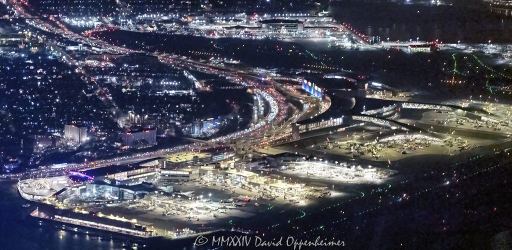 LaGuardia Airport in New York City at night aerial view - © 2024 David Oppenheimer - Performance Impressions aerial photography archives - https://performanceimpressions.com LaGuardia, LaGuardia at night, LaGuardia Airport, LaGuardia Airport aerial, airplanes, aircraft, aviation, LGA, airport, tarmac, taxiing, terminals, night, lights, lighting, travel, vacation, visit, New York, KLGA, runway, Queens, approach, takeoff, landing, New York City, NYC airport, NYC, aerial, aerial view, aerial photographer, aerial photography, David Oppenheimer, color, horizontal, United States, 1-13985601741,