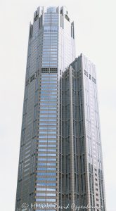 311 South Wacker Drive Office Tower Chicago 311 South Wacker Drive office tower in downtown Chicago, Illinois, located in the Loop near Willis Tower and Chicago Union Station. Postmodern commercial skyscraper architecture by Kohn Pedersen Fox featuring a granite and glass exterior, a distinctive cylindrical crown, and a large glass-ceilinged winter garden. Completed in 1990, the 65-story office tower was the tallest reinforced concrete structure in the world at the time of completion. - © 2026 David Oppenheimer - Performance Impressions photography archives https://performanceimpressions.com 311 South Wacker, 311 South Wacker Drive, 311 S Wacker, South Wacker Drive, Wacker Drive, Chicago, Chicago Illinois, Illinois, United States, 60606, Downtown Chicago, Chicago Loop, Chicago River, Willis Tower, Union Station, architecture, Chicago architecture, architectural photography, urban architecture, postmodern architecture, modern architecture, contemporary architecture, postmodern skyscraper, skyscraper, high-rise, office tower, building, tower, office building, commercial building, corporate tower, corporate headquarters, commercial real estate, corporate real estate, real estate, business district, financial district, commercial architecture, corporate architecture, downtown, urban, glass tower, glass building, glass facade, granite facade, granite exterior, reflective glass, curtain wall, facade, building exterior, reflections, iconic building, American architecture, Illinois architecture, exterior, daylight, financial center, business center, Class A office building, Chicago skyscraper, Chicago office tower, downtown office tower, commercial tower, office architecture, Loop district, Kohn Pedersen Fox, Kohn Pedersen Fox Associates, KPF, HKS, Lincoln Property Company, J A Jones Construction, reinforced concrete, concrete skyscraper, winter garden, glass ceiling, cylindrical crown, illuminated crown, crown, postmodern crown, commercial photography, commercial imagery, image licensing, licensing, photography licensing, David Oppenheimer, vertical, 1-15156784411
