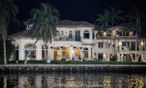 828 Solar Isle Dr luxury waterfront estate in the Riviera Isles neighborhood in Fort Lauderdale, Florida - © 2024 David Oppenheimer - Performance Impressions photography archives - https://performanceimpressions.com 828 Solar Isle Dr, Riviera Isles, Fort Lauderdale, Florida, estate, facade, waterfront, mansion, luxury real estate, real estate, Fort Lauderdale real estate, dock, dockage, home, house, stunning, Intracoastal, Intracoastal Waterway, gated community, community, private community, waterfront estate, private, prestigious, balcony, balconies, windows, Spanish style, 33301, South Florida, Broward County, neighborhood, security, Las Olas, contemporary, modern, exclusive, property, peninsula, luxury estate, smart home, resort-style, outdoor living, New River, East Fort Lauderdale, architecture, sunset, palm trees, tropical, grounds, yard, Bruce Paddock, George Zoley, Richard Yuengling, David Oppenheimer, color, horizontal, United States, VAu 1-530-124, 1-13553735171,