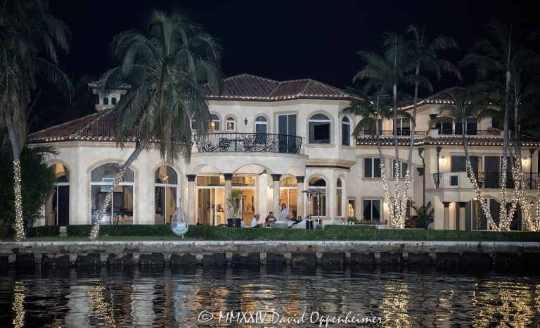 828 Solar Isle Dr luxury waterfront estate in the Riviera Isles neighborhood in Fort Lauderdale, Florida - © 2024 David Oppenheimer - Performance Impressions photography archives - https://performanceimpressions.com 828 Solar Isle Dr, Riviera Isles, Fort Lauderdale, Florida, estate, facade, waterfront, mansion, luxury real estate, real estate, Fort Lauderdale real estate, dock, dockage, home, house, stunning, Intracoastal, Intracoastal Waterway, gated community, community, private community, waterfront estate, private, prestigious, balcony, balconies, windows, Spanish style, 33301, South Florida, Broward County, neighborhood, security, Las Olas, contemporary, modern, exclusive, property, peninsula, luxury estate, smart home, resort-style, outdoor living, New River, East Fort Lauderdale, architecture, sunset, palm trees, tropical, grounds, yard, Bruce Paddock, George Zoley, Richard Yuengling, David Oppenheimer, color, horizontal, United States, VAu 1-530-124, 1-13553735171,