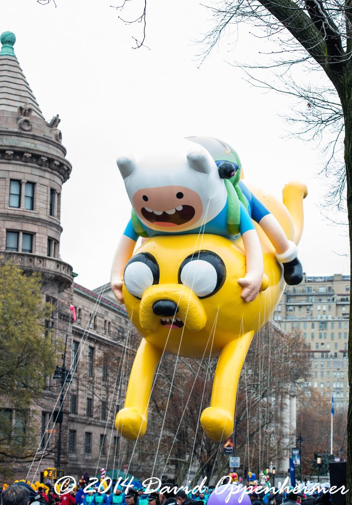 Adventure Time with Finn and Jake Balloon by Cartoon Network at Macy’s Thanksgiving Day Parade