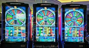 The Venetian casino Ainsworth Game Technology slot machines in Las Vegas, Nevada - © 2025 David Oppenheimer - Performance Impressions casino photography archives - https://performanceimpressions.com The Venetian, casino, Las Vegas, Ainsworth, Ainsworth Game Technology, slot machines, Nevada, AGTSlots, slots, odds, win, gambling, wager, bet, luck, gamble, wheel, spin, 7s, quick spin, resort, 3355 S Las Vegas Blvd, 89109, bright, lights, colorful, United States, horizontal, color, 1-14977862771