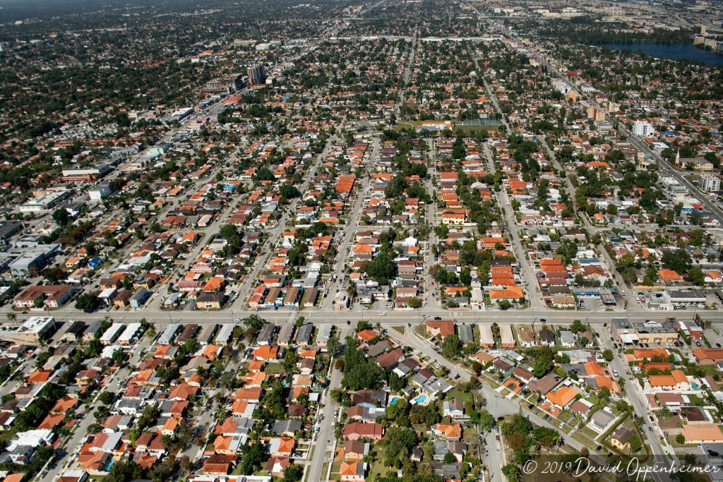 Alameda Flagami Miami Florida Aerial