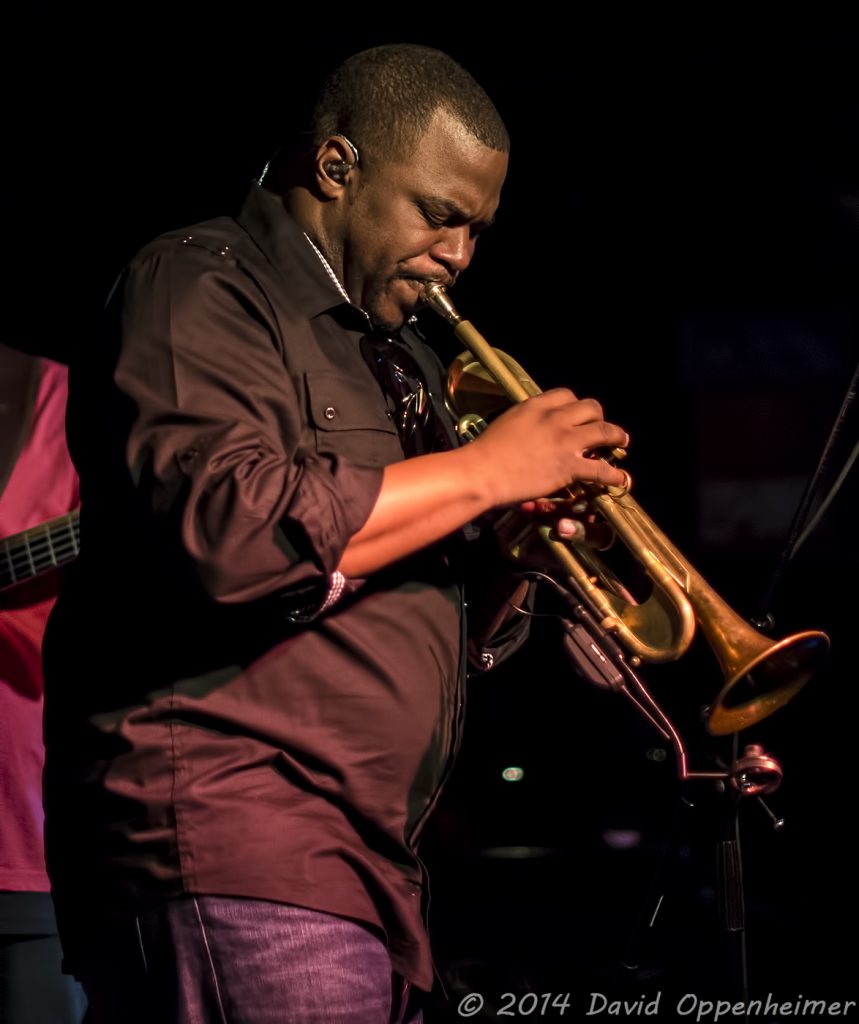 Andrew Baham with Big Sam's Funky Nation