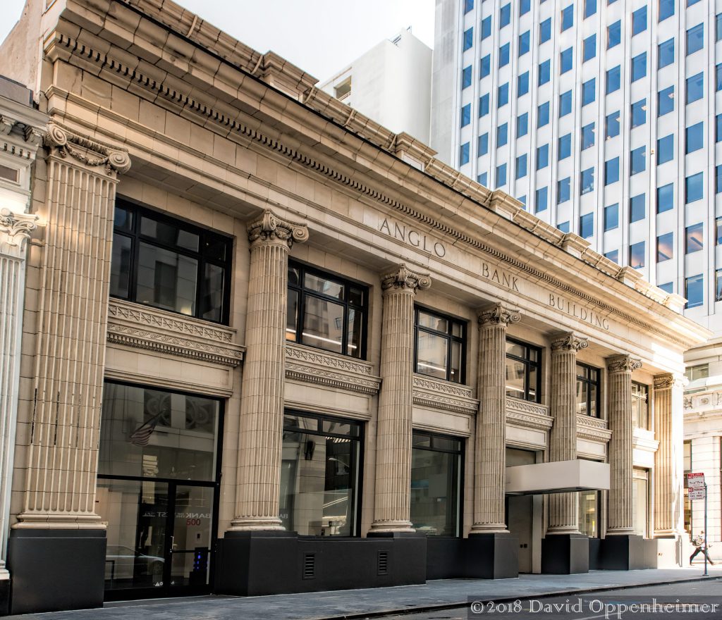 Anglo Bank Building in San Francisco – Far East National Bank