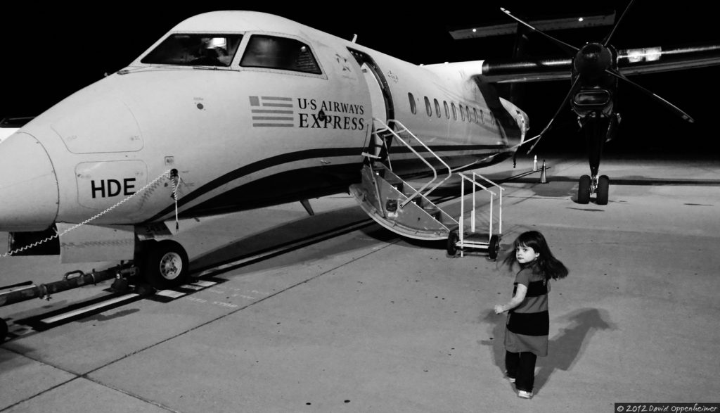 Asheville Airport US Airways Express Jet w