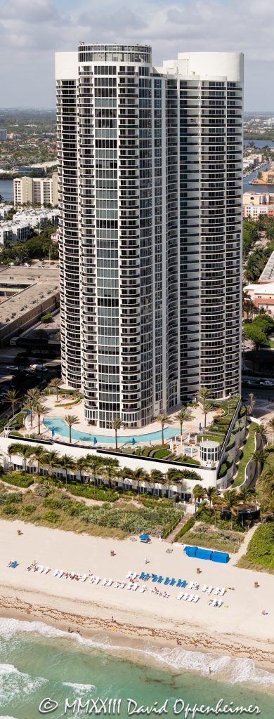 Avila South Condo Sunny Isles Beach Aerial View