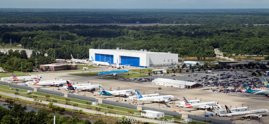 BECU – North Charleston Boeing Plant Aerial View