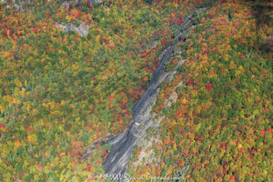 Bald Rock Mountain Cashiers North Carolina cliffs autumn colors aerial view 8311 1