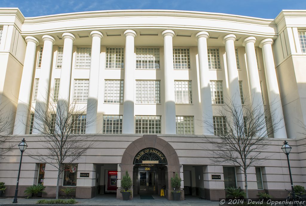 Bank of America Building in Charleston