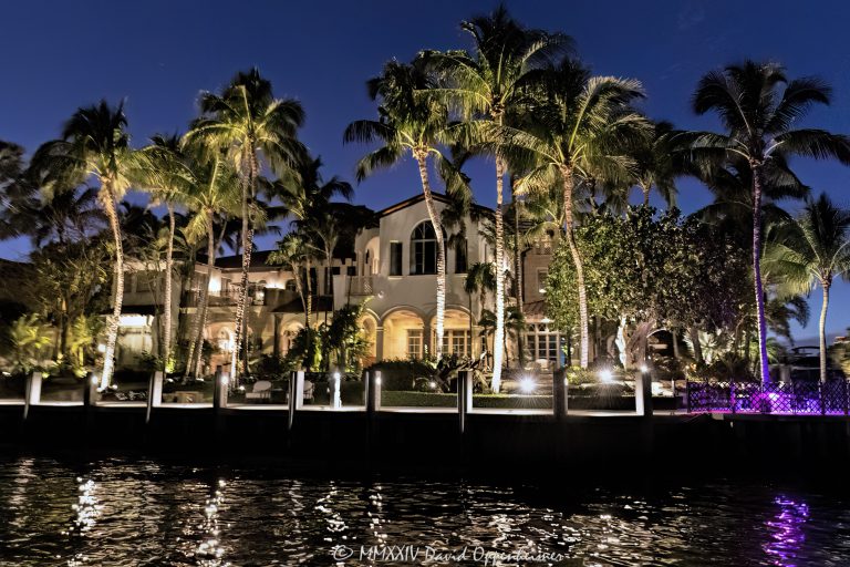 Barry Jay Minoff’s house at 1831 SE 9th St in the Sunrise Point neighborhood in Fort Lauderdale, Florida - © 2024 David Oppenheimer - Performance Impressions photography archives - https://performanceimpressions.com 1831 SE 9th St, Sunrise Point, Barry Minoff, Barry J. Minoff, Barry Jay Minoff, Barry J. Minoff Trust, Sunrise Point, 0212220013, Bruce Paddock, Barry Minoff’s house, neighborhood, Fort Lauderdale, Florida, estate, facade, waterfront, mansion, luxury real estate, real estate, Fort Lauderdale real estate, dock, dockage, home, house, stunning, Intracoastal, Intracoastal Waterway, gated community, community, private community, waterfront estate, private, prestigious, balcony, balconies, windows, Spanish style, 33316, South Florida, Broward County, security, contemporary, modern, exclusive, property, peninsula, luxury estate, smart home, resort-style, outdoor living, New River, East Fort Lauderdale, architecture, sunset, palm trees, tropical, grounds, yard, night, lights, lighting, lit up, David Oppenheimer, color, horizontal, United States, VAu 1-530-124, 1-13553735171,
