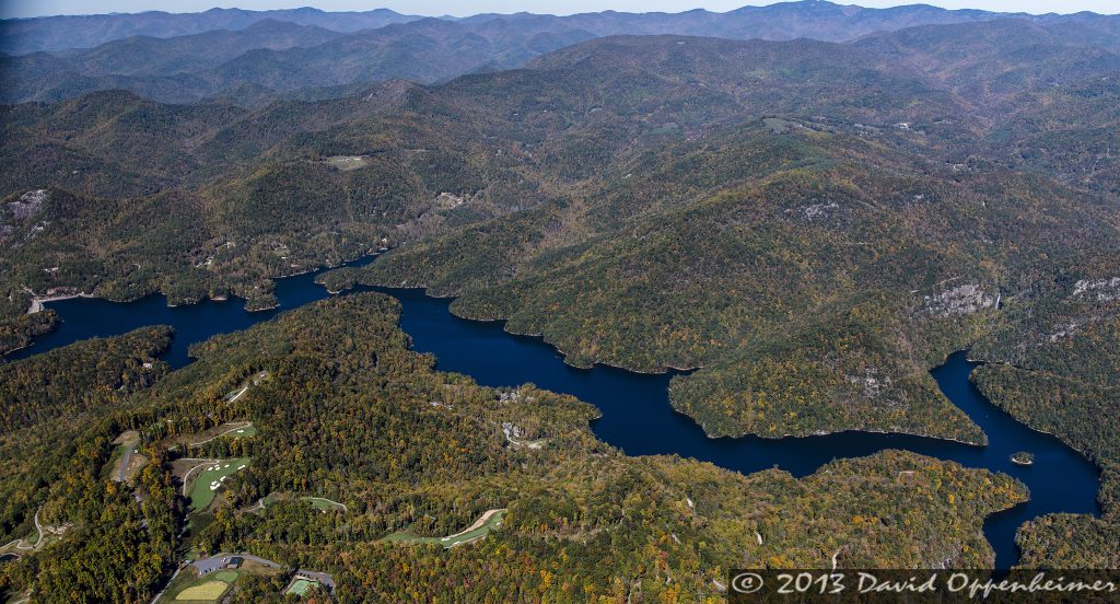 Bear Creek Lake in Nantahala National Forest
