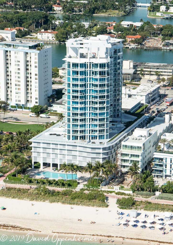 Bel Aire on the Ocean Condos Miami Beach Aerial