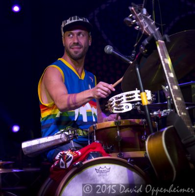 Ben Malament with The California Honeydrops Ben Malament with The California Honeydrops