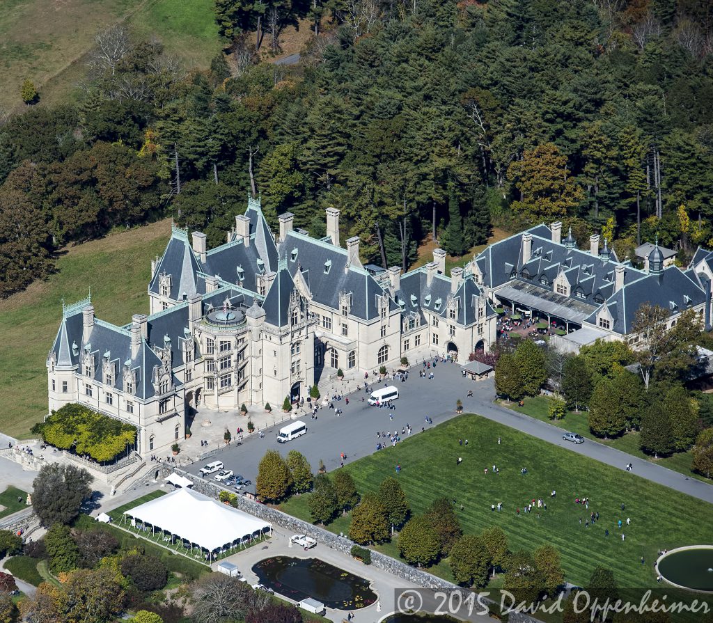 Biltmore Estate Aerial Photo