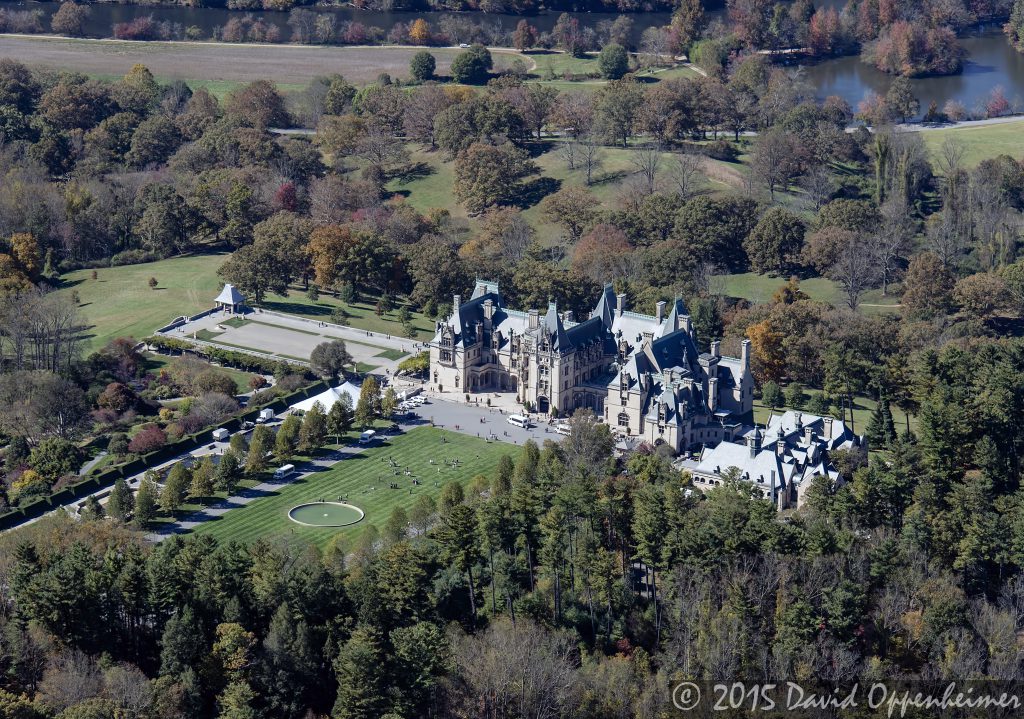 Biltmore Estate Aerial Photo