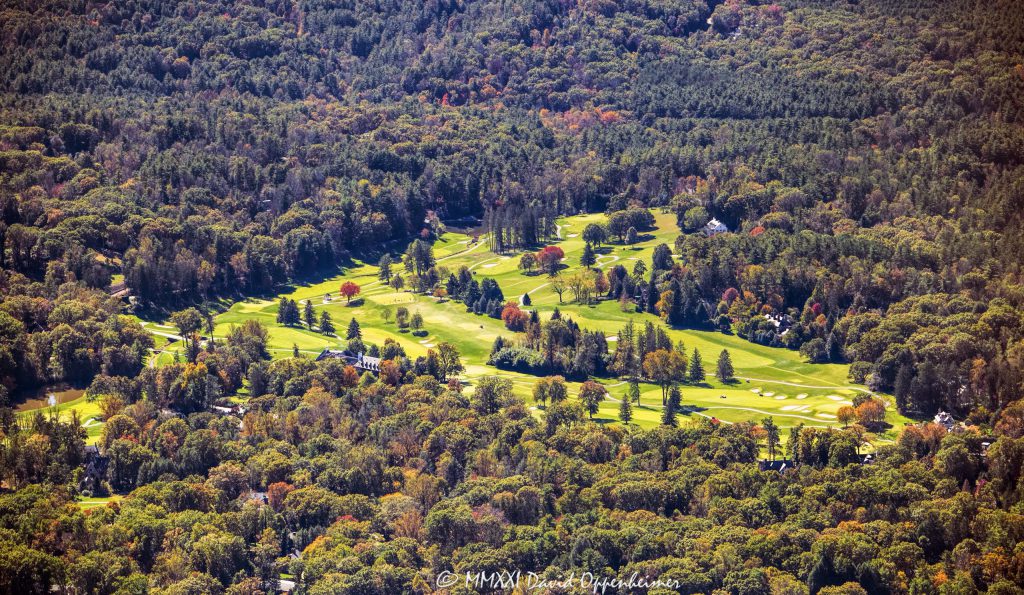 Biltmore Forest Country Club Golf Course Aerial View