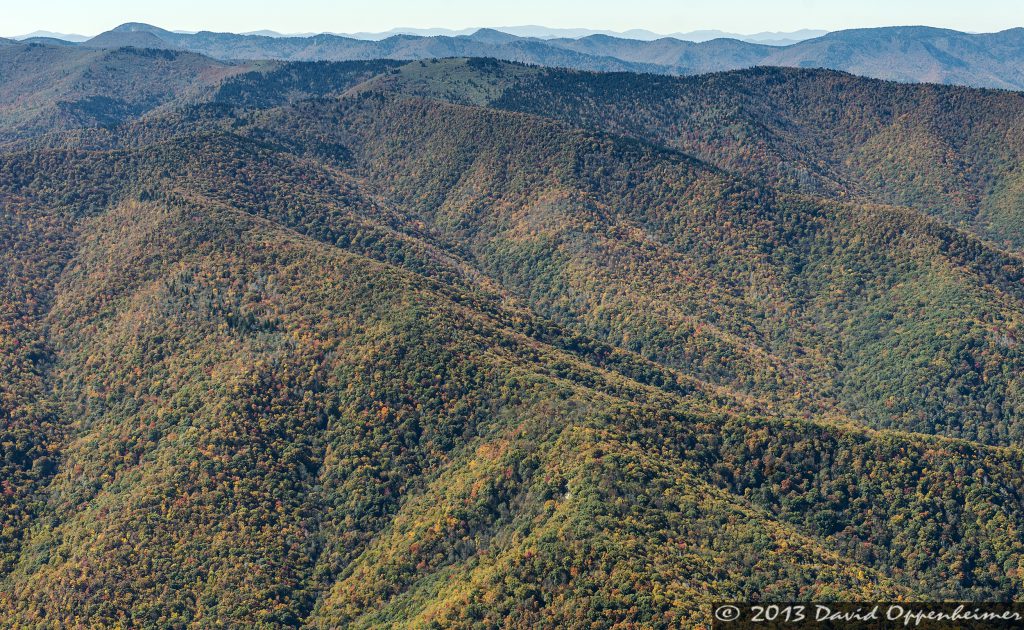 Autumn Colors Along The Blue Ridge Parkway in Western North Carolina