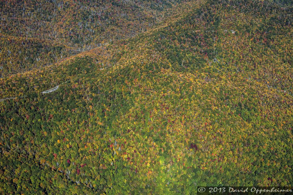 Autumn Colors Along The Blue Ridge Parkway in Western North Carolina