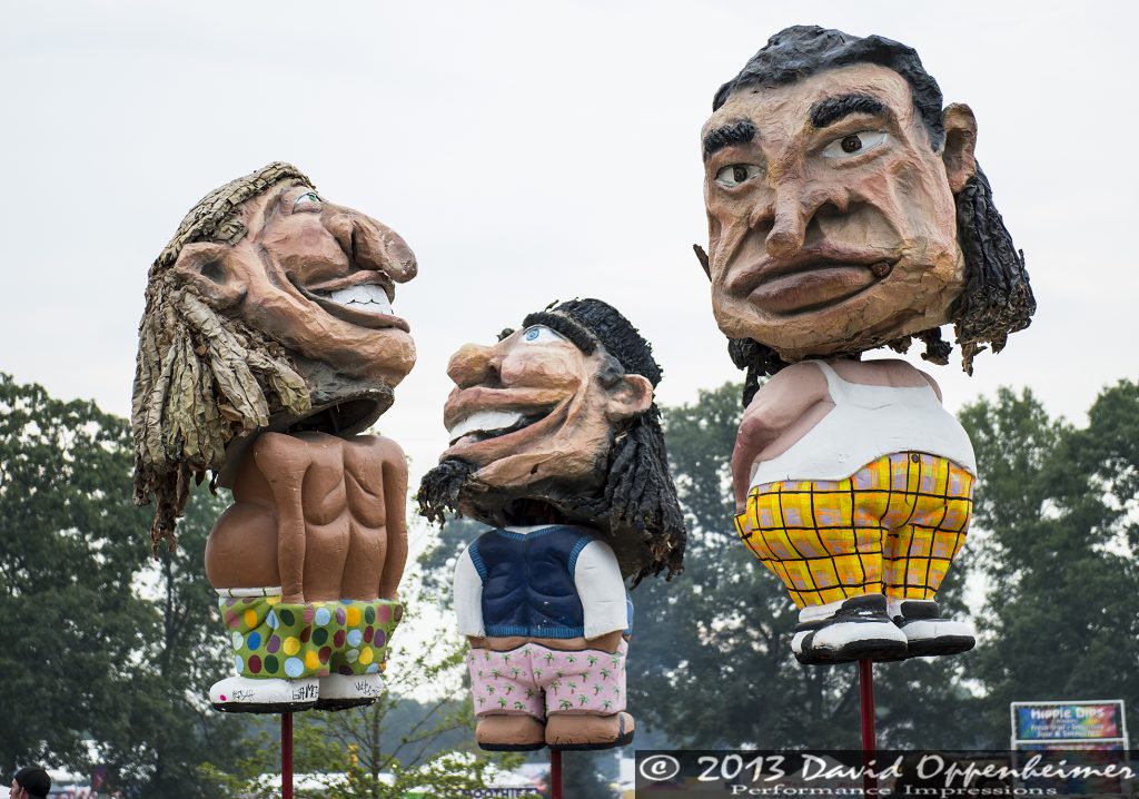 Bobbleheads at Bonnaroo