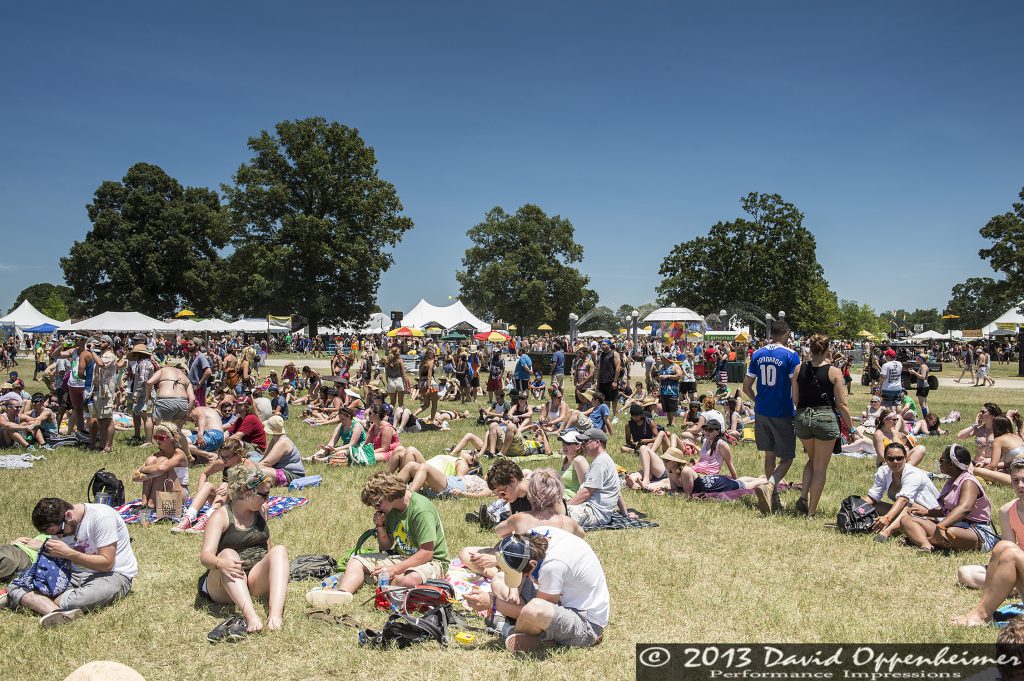 Bonnaroo Music Festival Crowd