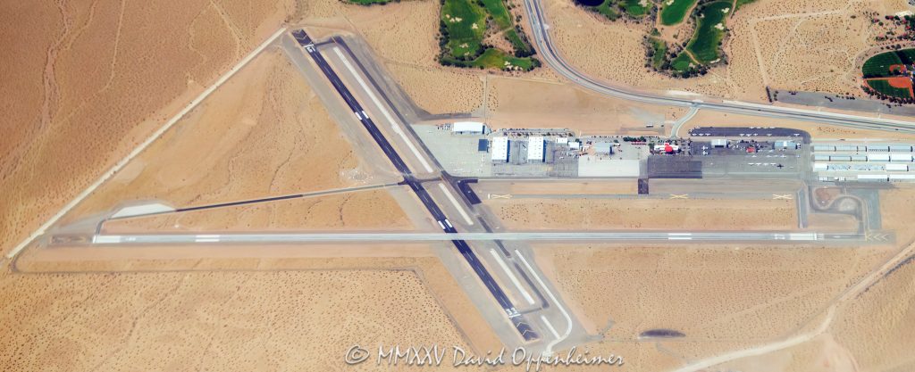 Boulder City Municipal Airport Aerial View