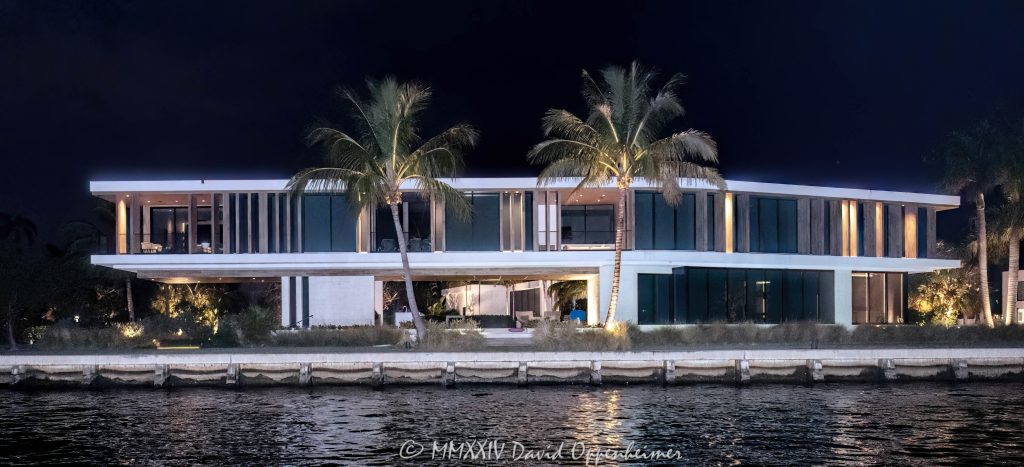 Brad Tuckman and Shona Tuckman’s Cantilevered House at 516 Mola Ave in Fort Lauderdale Florida