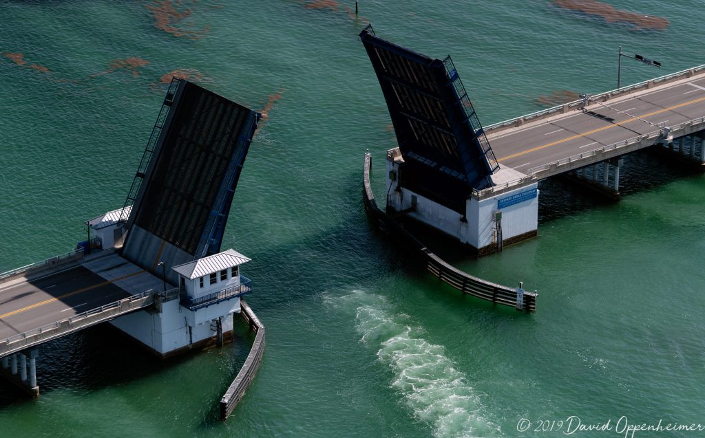 Broad Causeway ICW Drawbridge Aerial