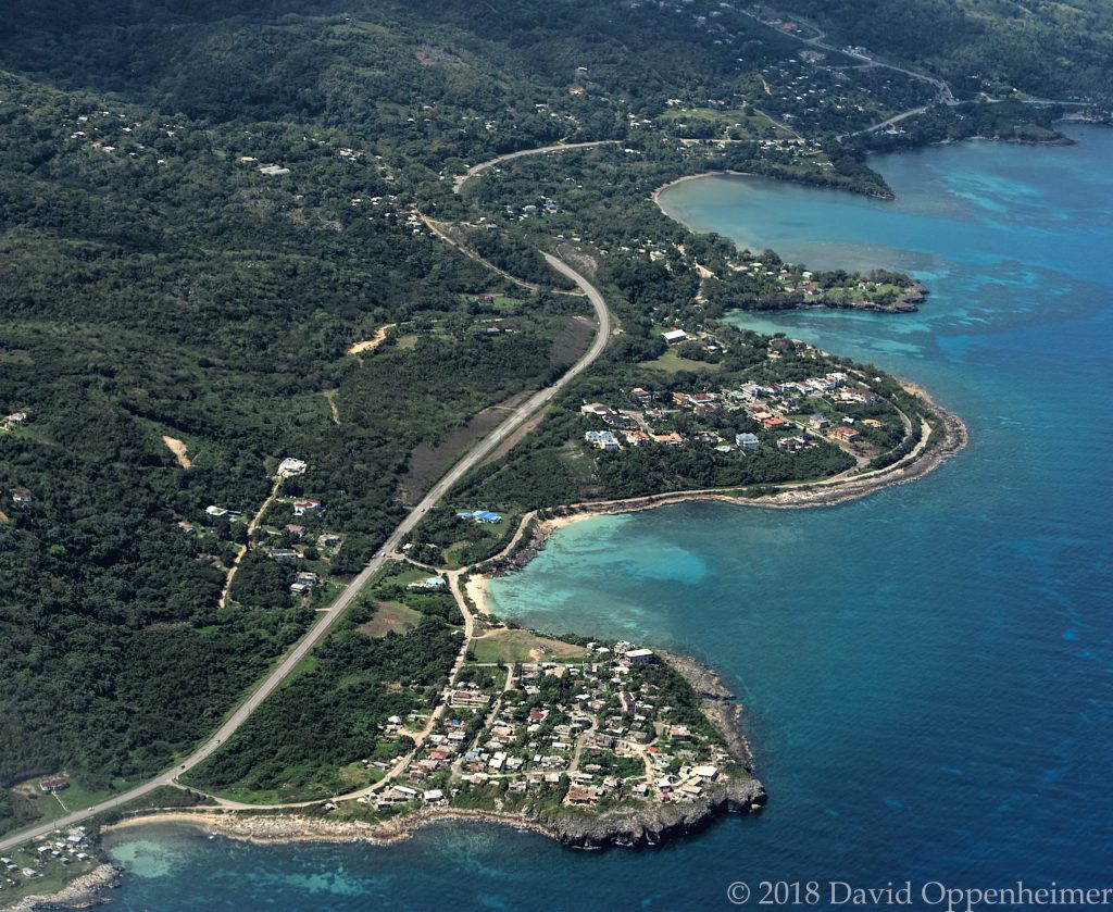 Bull's Bay Beach in Jamaica Aerial Photo