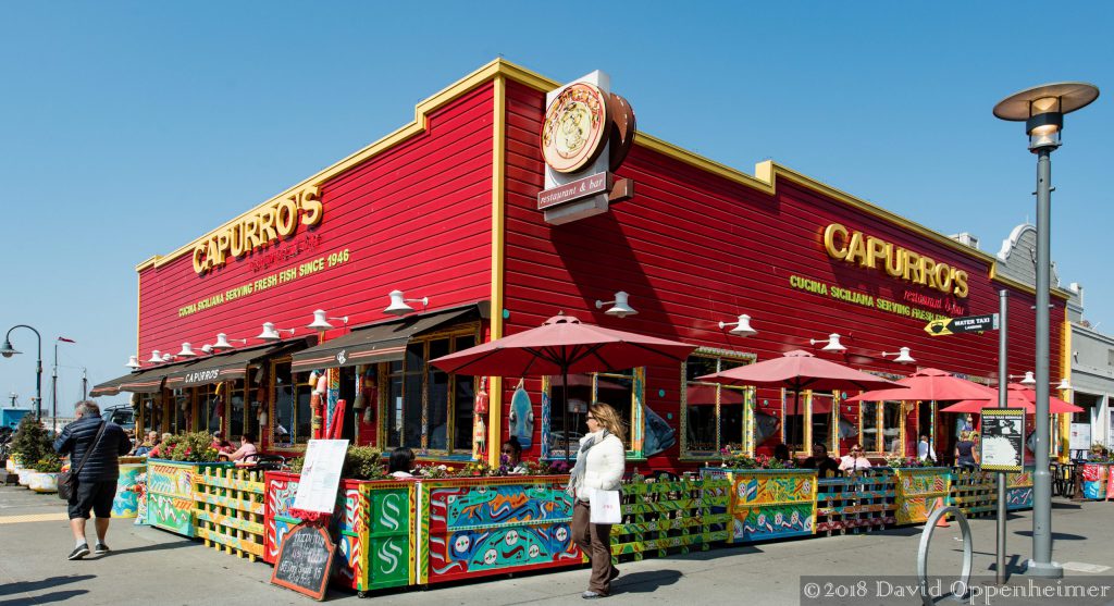 Capurro’s Restaurant at Fisherman’s Wharf San Francisco, California