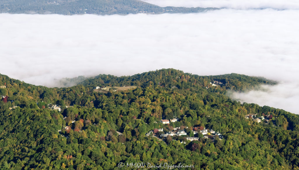 Carriage Park Private Mountain Community in Hendersonville, North Carolina Aerial View