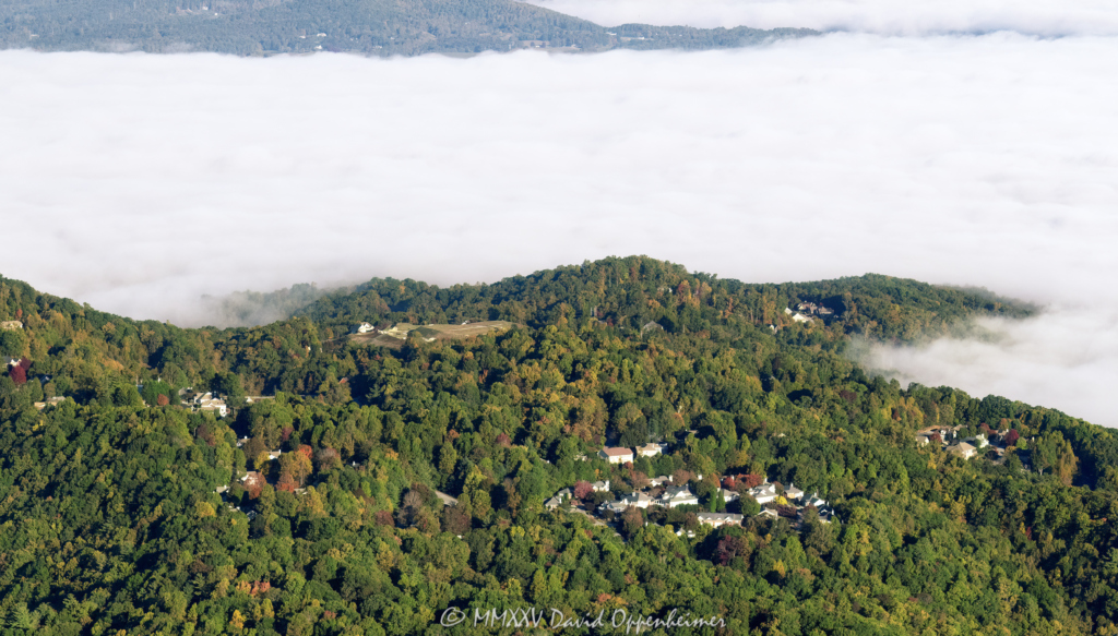 Carriage Park Private Mountain Community in Hendersonville, North Carolina Aerial View