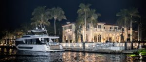 Casa Bella Fortuna award winning luxury waterfront estate and yacht at 534 Bontona Avenue in Las Olas Isles neighborhood in Fort Lauderdale, Florida - © 2024 David Oppenheimer - Performance Impressions photography archives - https://performanceimpressions.com Casa Bella Fortuna, Bella Fortuna, 534 Bontona Avenue, 534 Bontona Ave, Las Olas Isles, Downtown Fort Lauderdale, Fort Lauderdale, Florida, Mark J. Fischer, James Barnett, Mark Fischer, Eileen Fisher, Mark and Eileen Fischer, Venetian-style, concrete dock, concrete, yacht, estate, facade, waterfront, mansion, luxury real estate, real estate, Fort Lauderdale real estate, dock, dockage, home, house, stunning, Intracoastal, Intracoastal Waterway, gated community, community, private community, waterfront estate, private, boat, prestigious, bespoke, balcony, balconies, windows, 33301, South Florida, Broward County, neighborhood, security, Las Olas, award winning, design, classic, exclusive, property, peninsula, luxury estate, Mediterranean, Mediterranean-style, Doge's Palace, megayacht, superyacht, Spanish-style, terracotta roof, smart home, resort-style, outdoor living, New River, East Fort Lauderdale, architecture, sunset, palm trees, seawall, tropical, grounds, yard, David Oppenheimer, color, horizontal, United States, VAu 1-530-124, 1-13553735171,