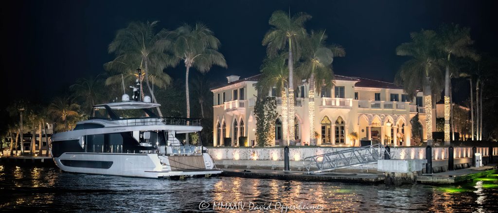 Casa Bella Fortuna Luxury Waterfront Estate and Yacht at 534 Bontona Avenue in Las Olas Isles in Fort Lauderdale Florida