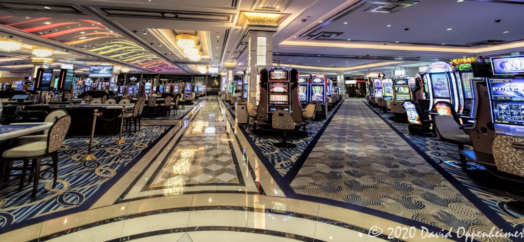 The Palazzo at The Venetian Casino Slot Machines in Las Vegas, Nevada