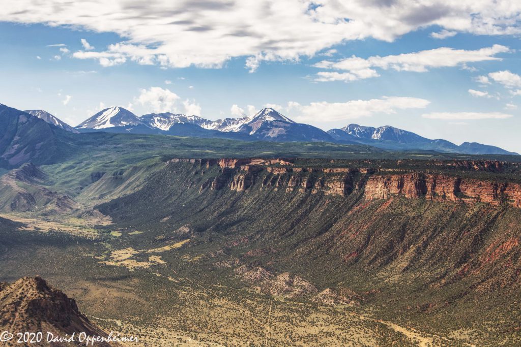 Castle Valley Utah Aerial