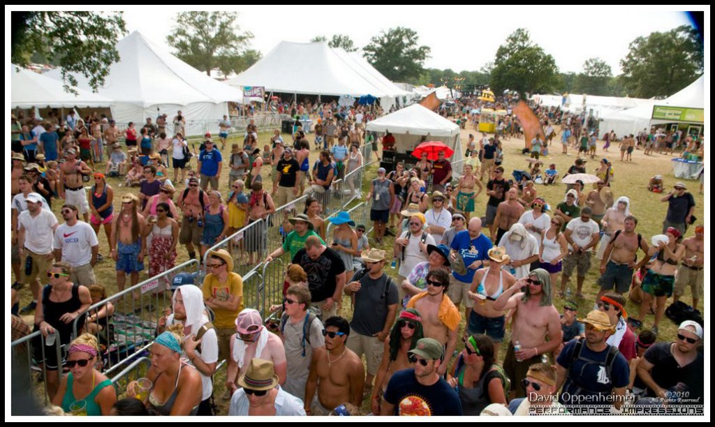 Centeroo in Bonnaroo – View from Sonic Stage